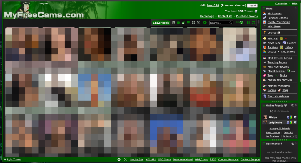 MyFreeCams公式サイト