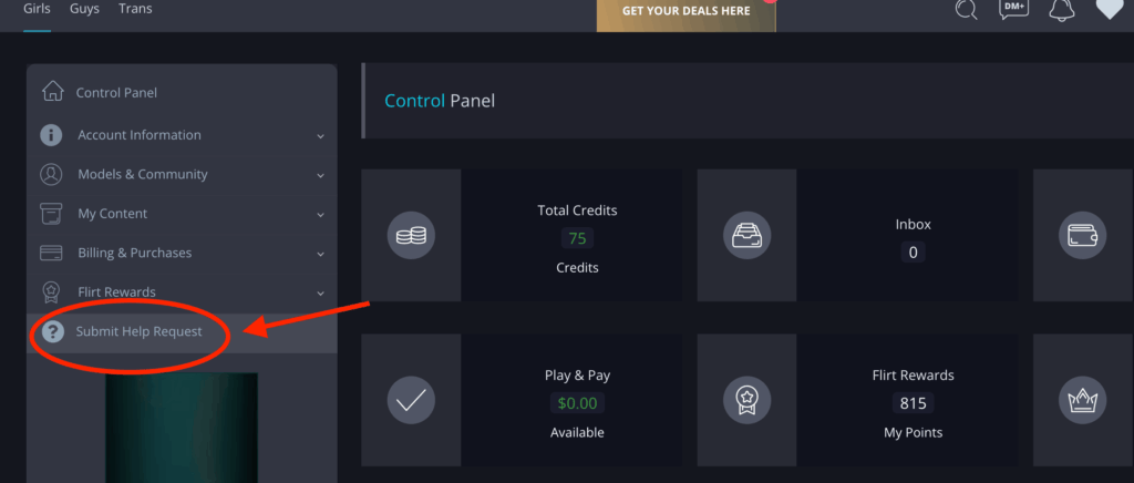 コントロールパネル